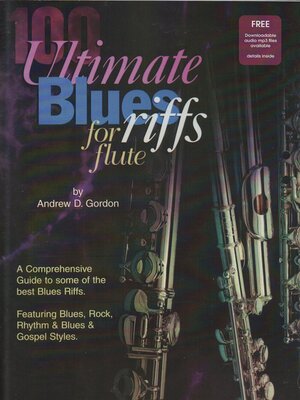 cover image of 100 Ultimate Blues Riffs for Flute